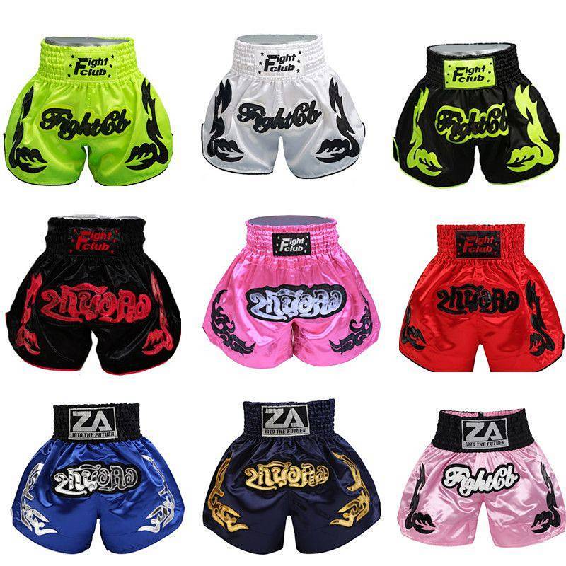 Children's Boxing Shorts Male and Female Fighting Sanda Adult Muay Thai Shorts MMA Professional Trai