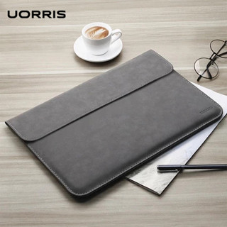 UORRIS Túi Da Đựng Laptop 13.3/14.1 Inch Chất Lượng Túi Da Chống Sốc Đựng Macbook/Laptop Chất Liệu PU