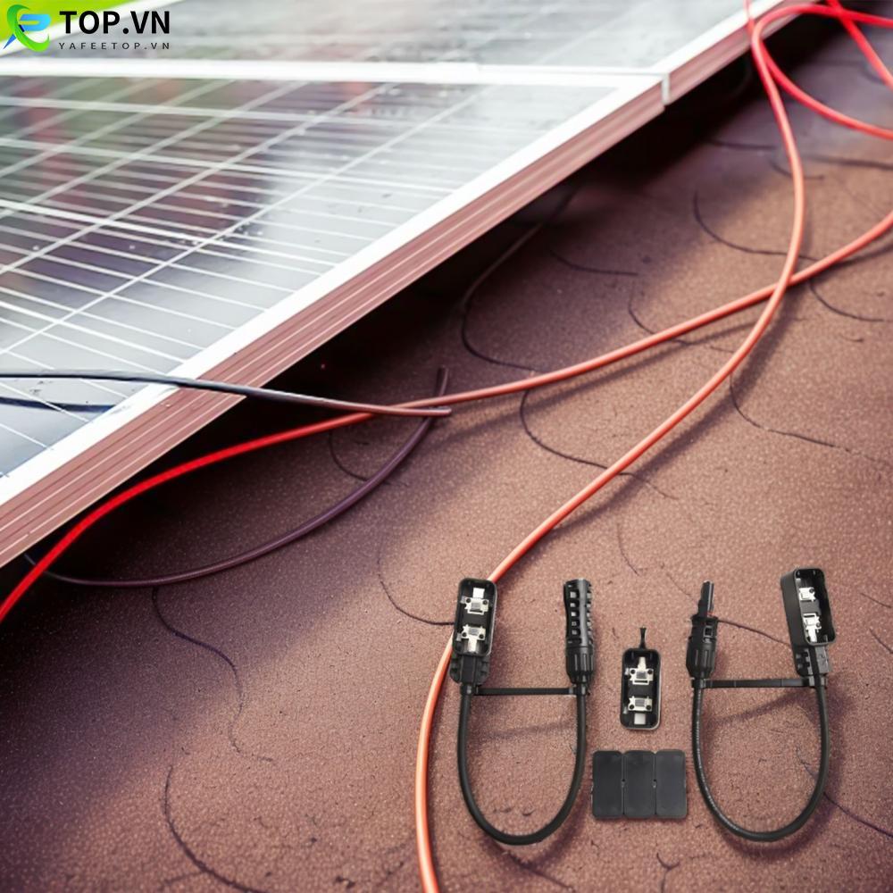 Solar Photovoltaic Cable Connector Solar Connector Fast Metal 1500V/30A