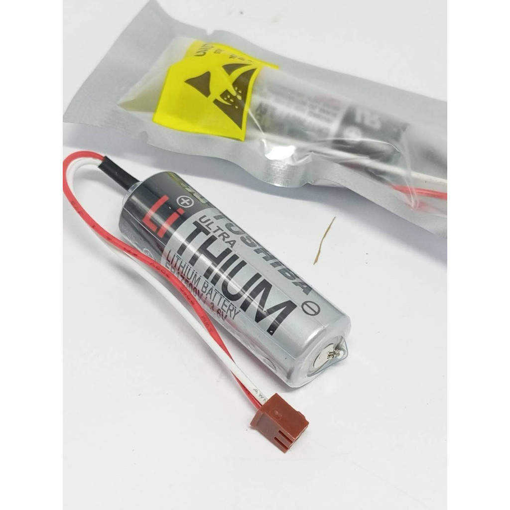 PIN LITHIUM mới ER17500V / 3.6V phích cắm ngắn màu nâu ER17500V / 3.6V Tay đầu tiên chính hãng