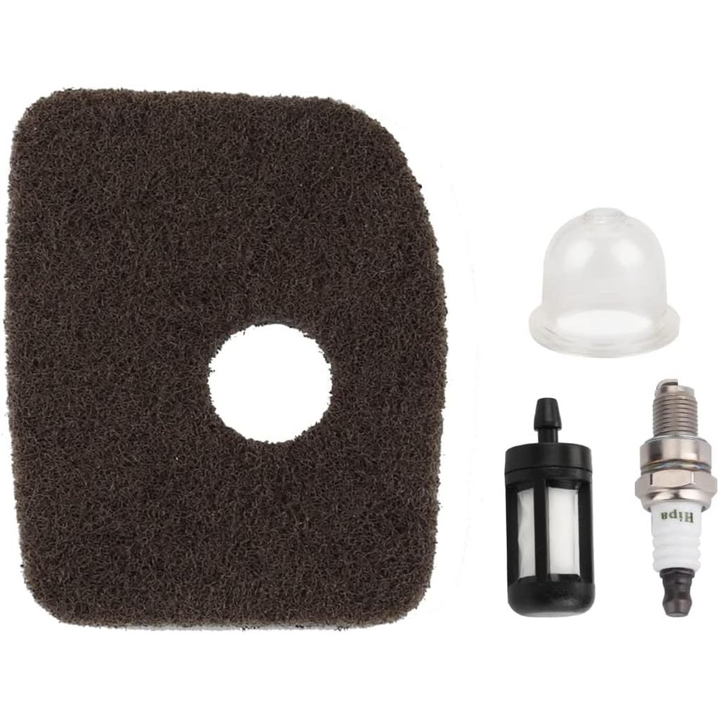 Bộ điều chỉnh bộ lọc không khí Hipa BG56C cho THIL BG56 BG66 BG86CE BG86Z BG86CEZ SH56 SH56C SH56C SH86 SH86C BR200 Bộ phận thổi lá với bộ lọc nhiên liệu Bugi Bóng đèn Prime