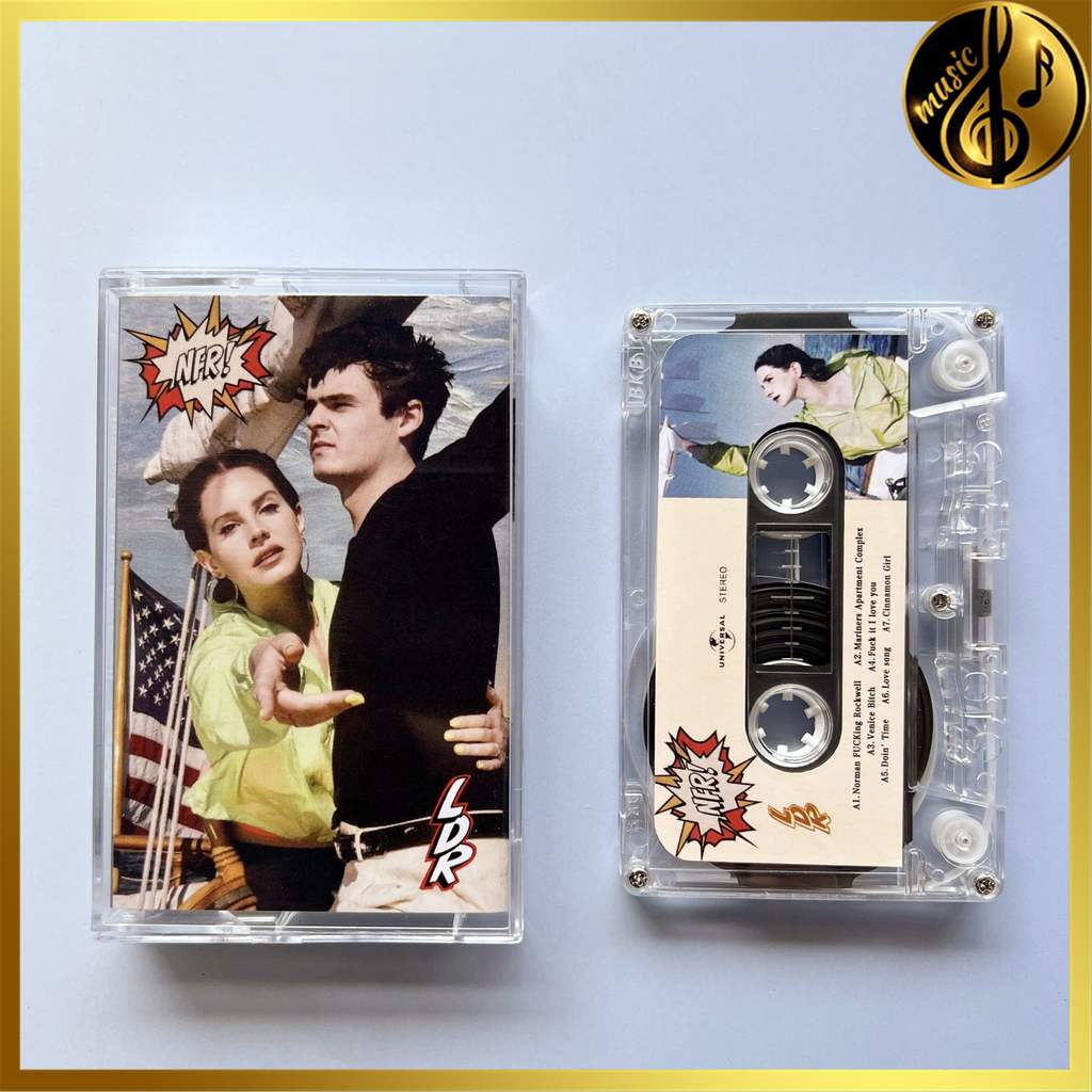 Lana Del Rey Norman Fu/king Rockwell NFR Băng Cassette Tape Brand New [Sealed] OMCTVN2