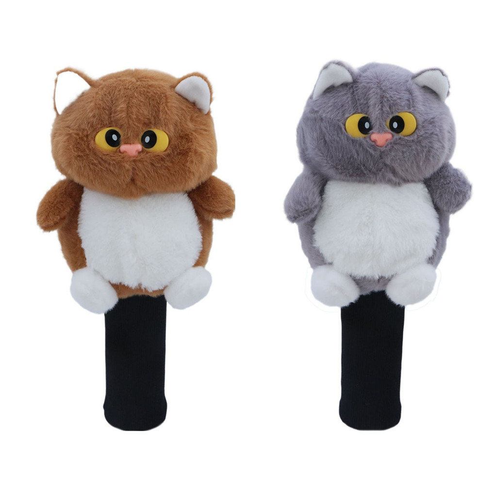 Phim hoạt hình Mèo Động vật Câu lạc bộ Golf Cover Fairway Wood No. 3 No. 5 Vỏ câu lạc bộ động vật bằ