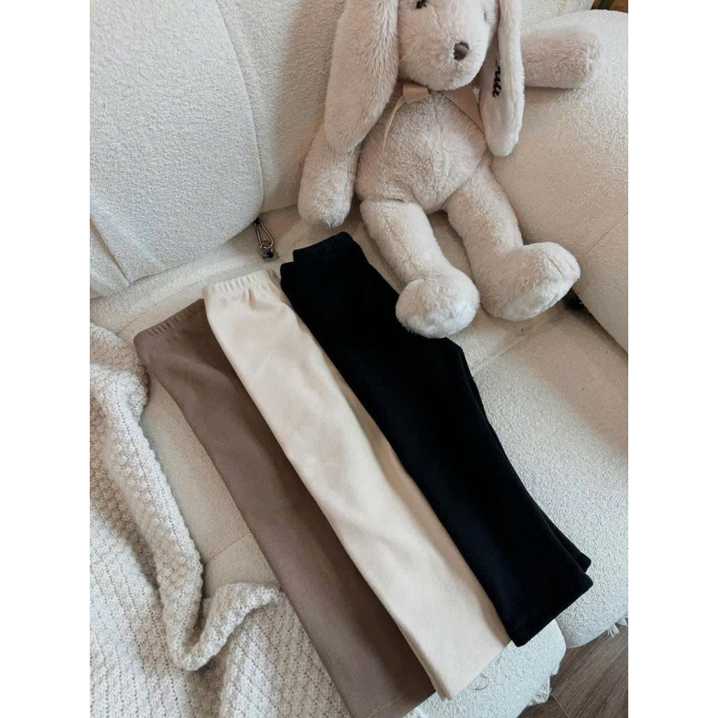 SET 3 QUẦN LEGGING LÓT LÔNG CHO BÉ