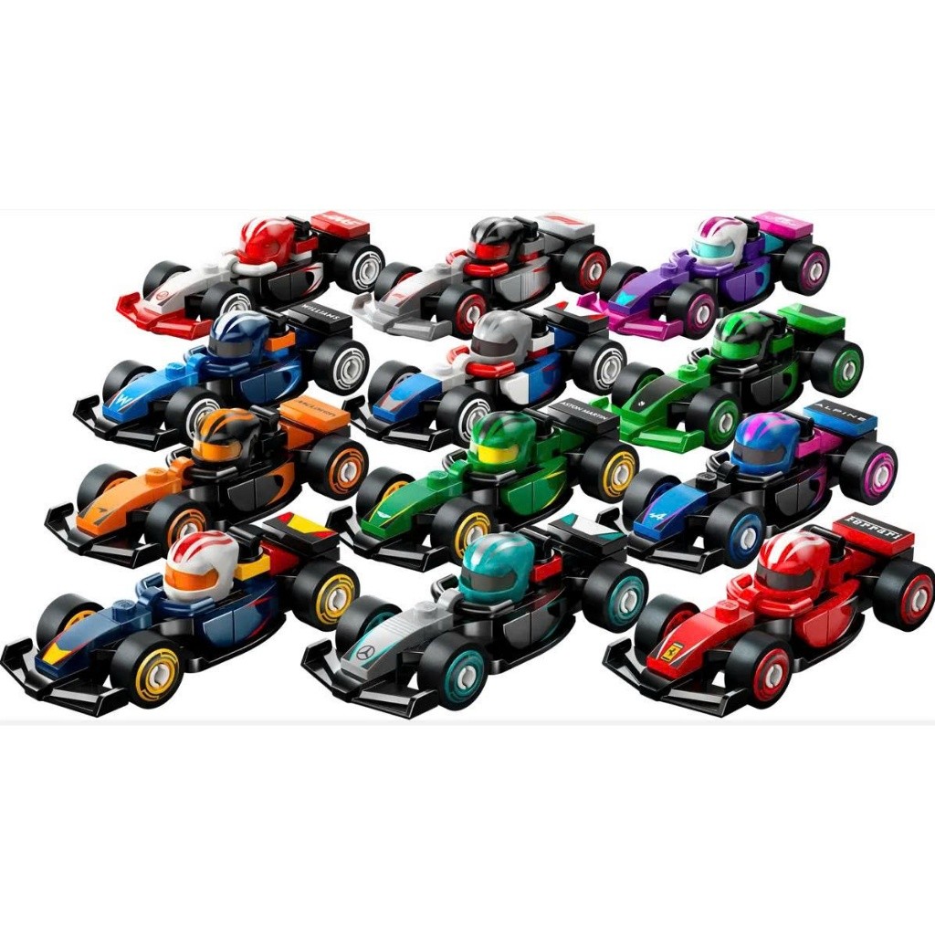 Blind Box - Hộp Mù - Mô Hình Xe Lắp Ráp F1® Collectible Race Cars