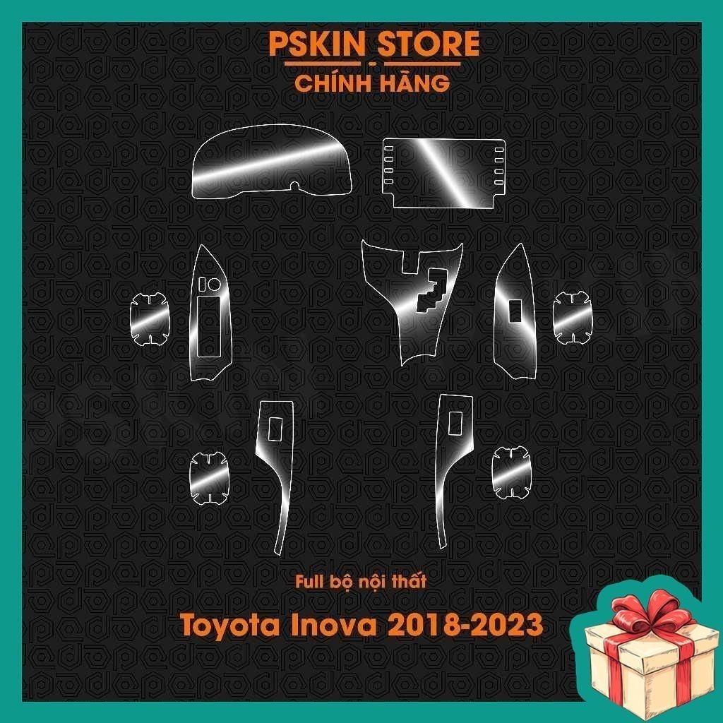 Toyota Inova 2018-2023 dán full PPF bảo vệ nội thất, tăng độ bóng và che mờ vết xước dăm hiệu quả hi