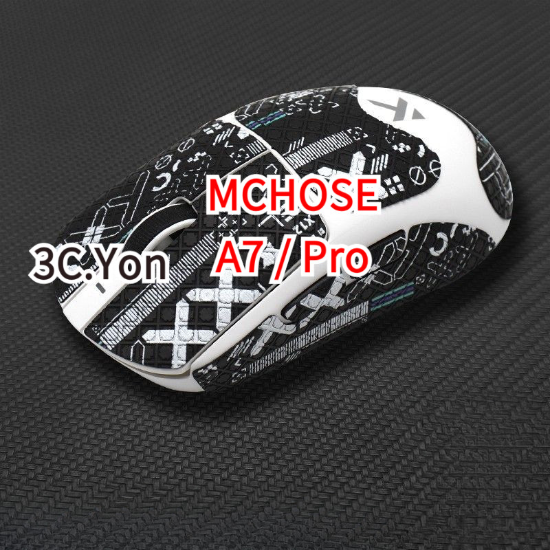 Chuột Grip MKOSE A7 A7Pro Chuột Chơi Game Không Dây Nhẹ Chống Trơn Trượt Da Băng Dán Esports Bên Miế