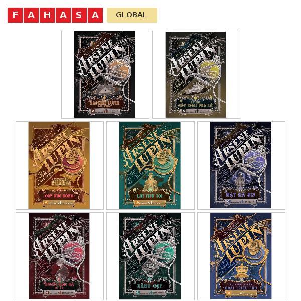 Sách Arsène Lupin - Siêu Trộm Hào Hoa (Trọn bộ)