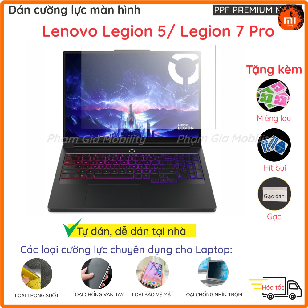 Dán cường lực màn Lenovo Gaming Legion Lecoo Fighter 5 7 Y7000 15IRX10 15IAX10 15ACH6 16ACHg6 16IAX1