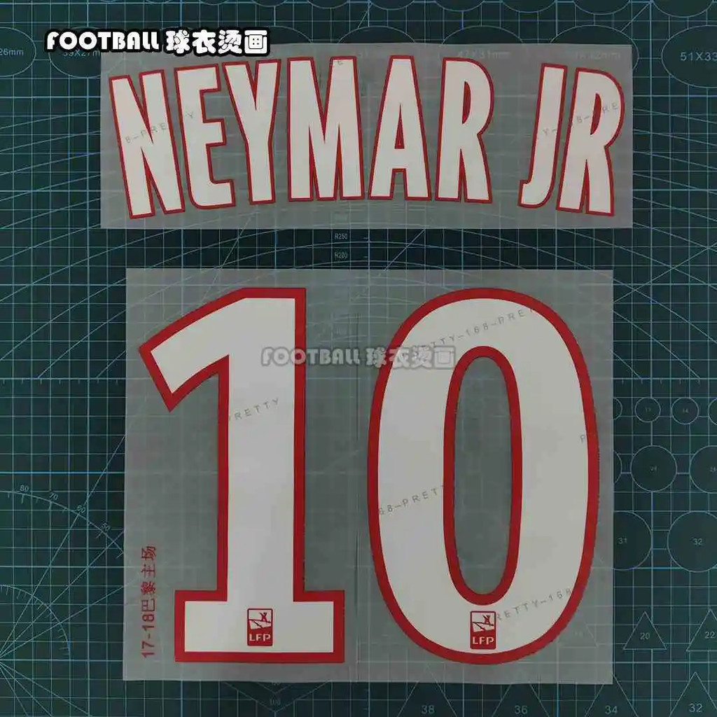 Áo bóng đá in hình ngôi sao Neymar Jr., thời trang truyền nhiệt