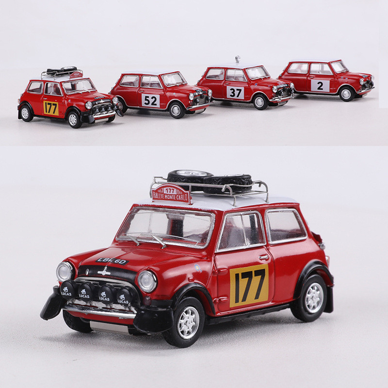 GCD 1: 64 BMW MINI COOPER MINI Valley Racing Xe mô phỏng mô hình xe hợp kim