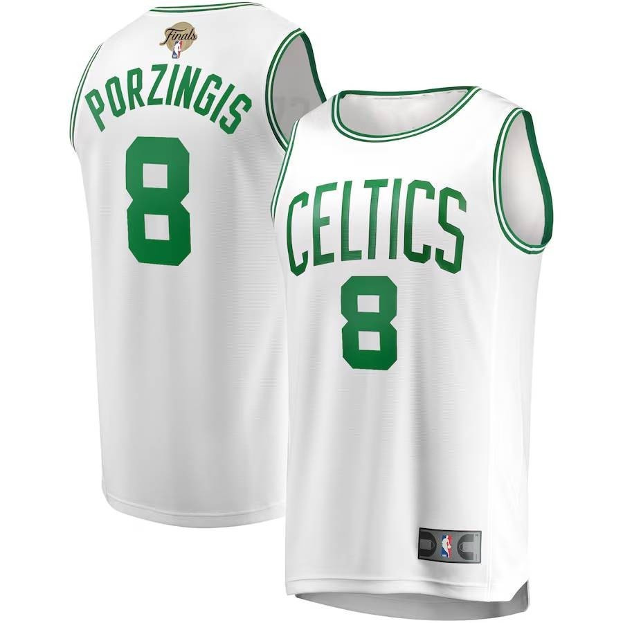Kristaps Porzingis Boston Celtics NBA Finals Jersey Kích thước Lớn