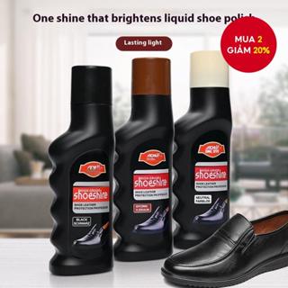  Sáp đánh bóng giày dạng lỏng 65ML dầu chăm sóc da cao cấp để làm sạch màu cải tạo bảo trì 