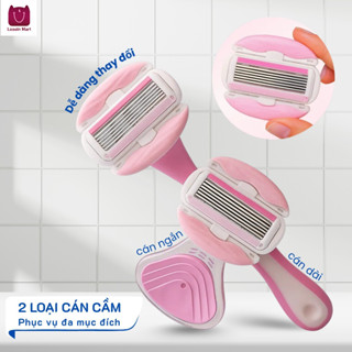 Dao cạo tẩy lông, dụng cụ tẩy lông, cạo râu không làm tổn thương da, nhẹ và dễ cầm, tẩy lông mượt mà.