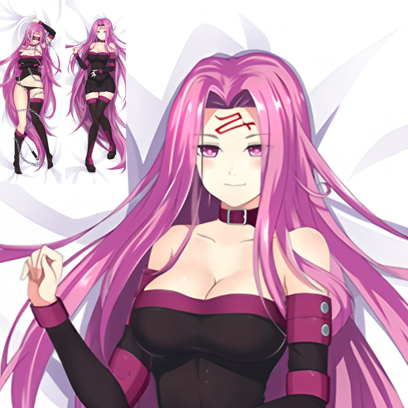 60x180cm ZENGIA Anime Fate / Grand Order FGO Medusa Rider Dakimakura Ôm Thân Gối Otaku Vỏ Gối Tùy Ch