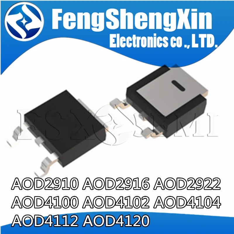 10 Miếng AOD2910 AOD2916 AOD2922 AOD4100 AOD4102 AOD4112 AOD4120 D2910 D2916 D2922 D4100 D4104 D4112