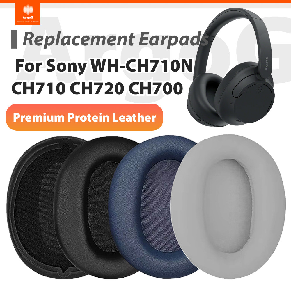 Tai nghe thay thế cho Sony WH-CH710N / CH710 / CH720 / CH700 – Đệm tai xốp nhớ mềm & Vỏ tai giảm tiế