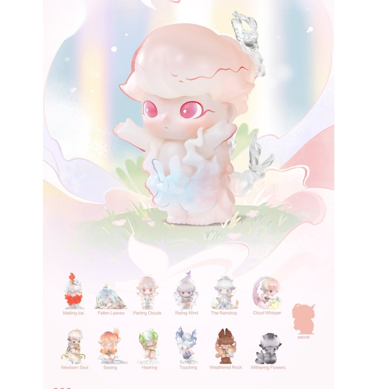 [Chính Hãng] DIMOO Shapes in Nature Series Figures - POPMART Mô hình Art toys -tynauhamchoi