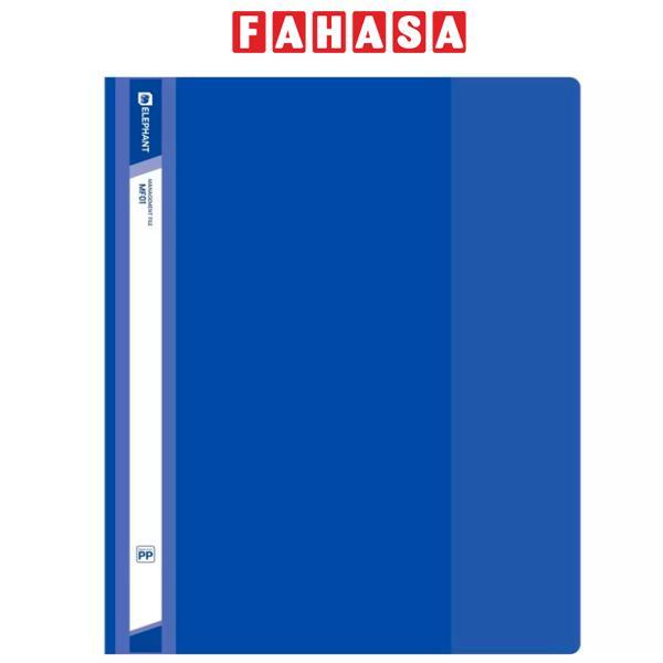 Bìa Kẹp Tài Liệu A4 - Elephant MF01 - Màu Xanh Dương