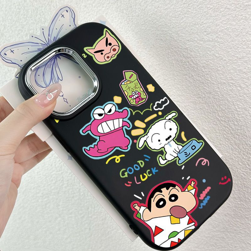Ốp điện thoại Crayon Shin-Chan Frame Chubby Pier Thích hợp cho Redmi A1 A1 + A3 10 10C 12 12C 13 13C