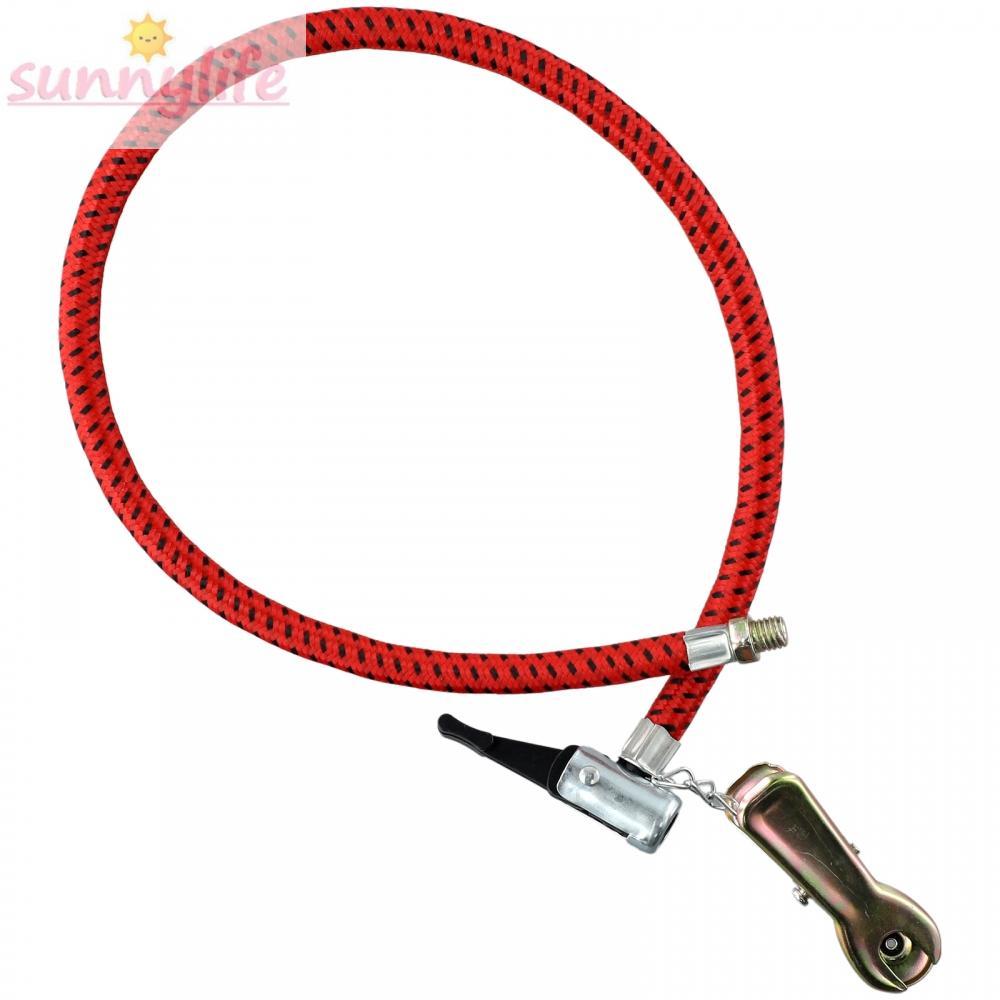 【Spot goods】Heavy Duty Motorcycle Air Pump Tube UK Nozzle 60cm for Bike Bicycle Inflator