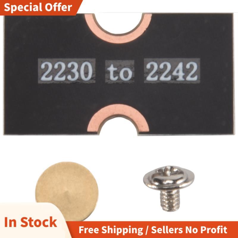 Bộ chuyển đổi ổ đĩa thể rắn M2 M2 2230 SSD sang 2242 Thẻ chuyển đổi 2230 sang 2242 Giá đỡ mở rộng