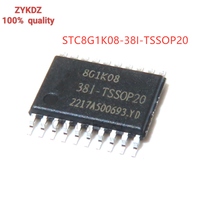 5 CÁI STC8G1K08-38I-TSSOP20 STC8G1K08 8G1K08 Còn hàng TSSOP-20