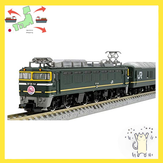 [Japanese Version] TOMYTEC TOMIX N Gauge EF81 Series 24 Twilight Express Basic Set A 3 Car 98359 Mod