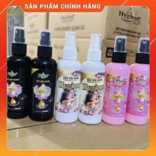 Combo 5 Chai Xịt Vải Khô Quần Áo 100ml Hygene Việt Nam SX