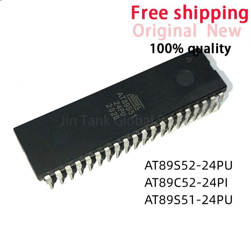 5 Cái / lốc AT89S52-24PU AT89S52-24PI AT89S52 AT89C52-24PU AT89C52-24PI AT89C52 AT89S51-24PU DIP-40 