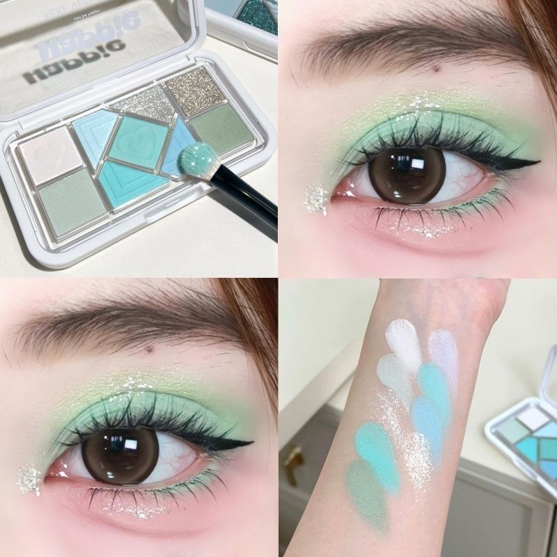 Beyond Mint Mambo Nhỏ Màu Hồng Khung Chín Màu Mắt Ngoài Bạc Hà Mambo Nhỏ Màu Hồng Khung Chín Màu Phấ