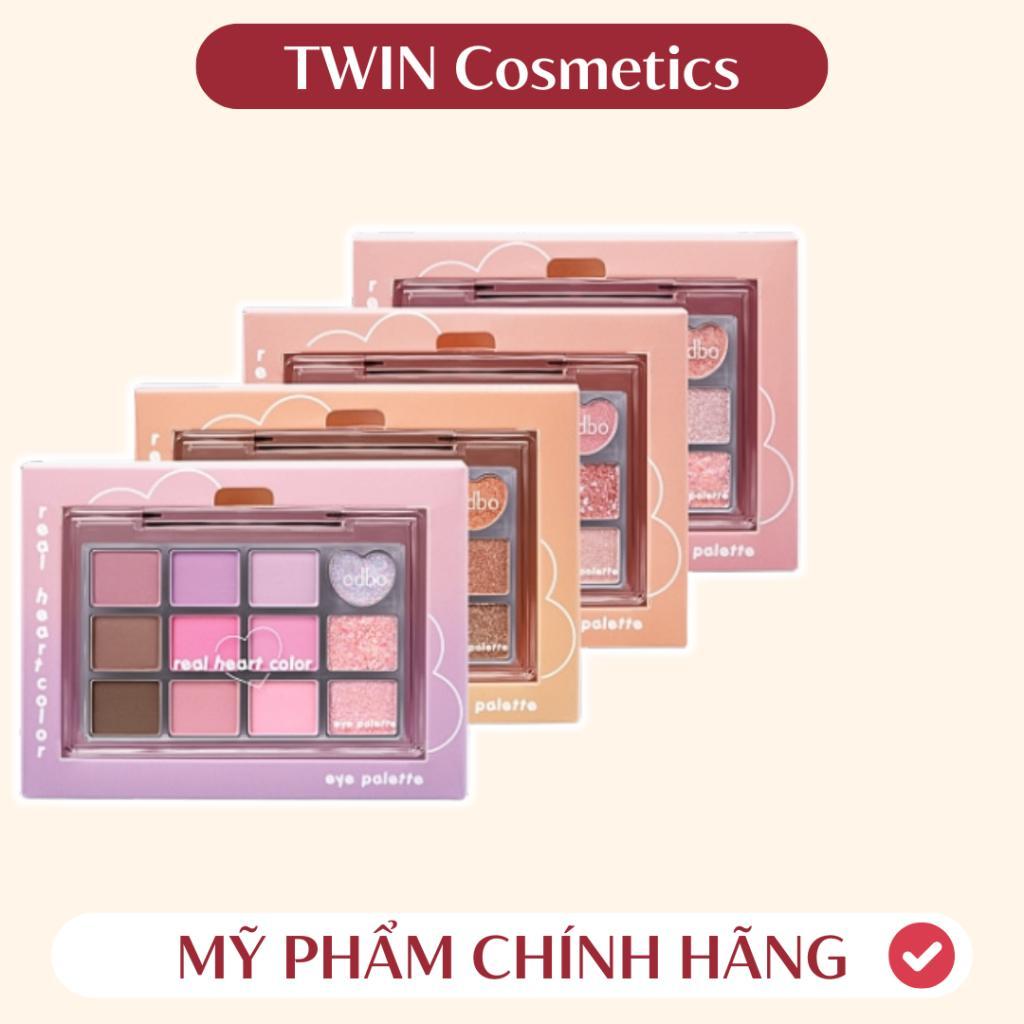 ODBO - Bảng Phấn Mắt 12 Ô Odbo Real Heart (OD2019)