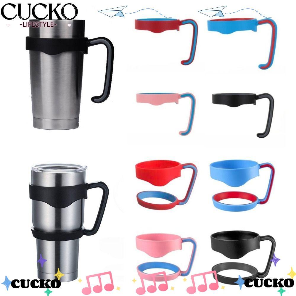 CUCKO 1 Cái Cốc Cốc Cốc Cốc, Đế Cốc Uống Nước, Phụ Kiện Chai Nước 4 Màu Di Động Cốc Uống Cho Yeti Ra