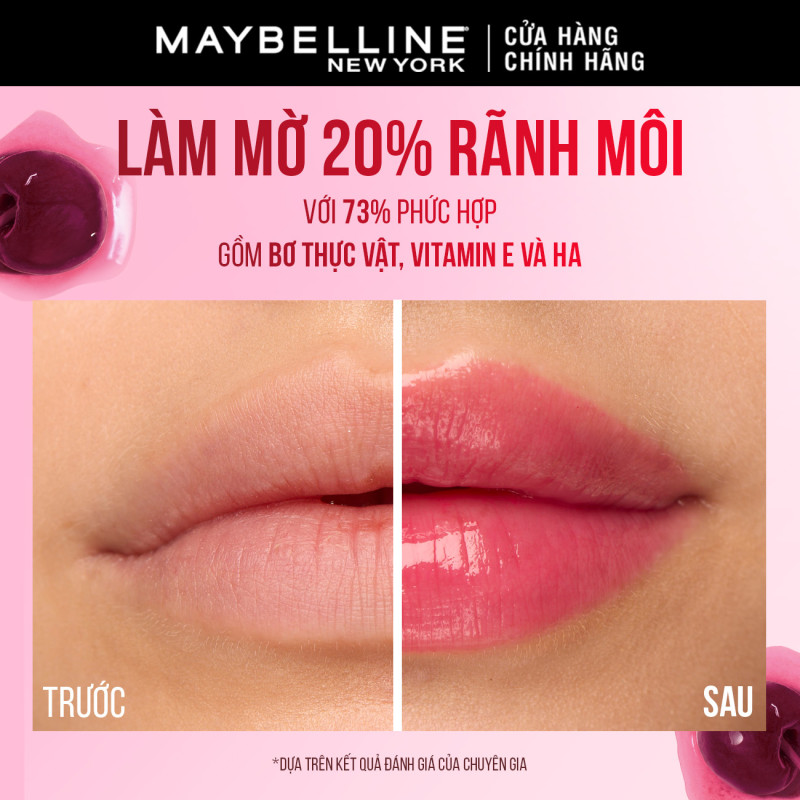 Son bóng dưỡng Maybelline New York Lifter Glaze cho môi mềm ẩm mướt, mọng thạch Cherry 2.8g | BigBuy360 - bigbuy360.vn