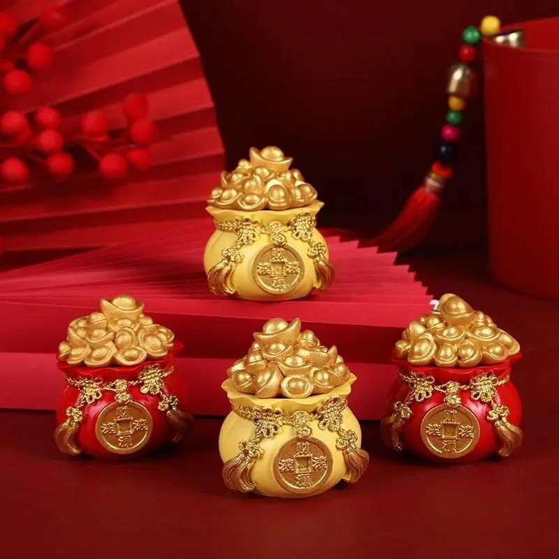 Combo 3 Hũ Muối Gạo Tài Lộc May Mắn Bày Bàn Thờ Thàn Tài , Lọ Đựng Gạo , Muối , Nước YN01