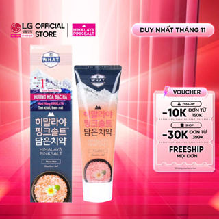   LG Daily Beauty Official  Kem đánh răng muối hồng Himlaya Pink Salt Floral mint 100g 