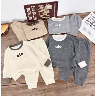   Bộ ấm thu đông  Bộ áo quần dài LEN LÔNG THỎ kiểu dáng Hàn Quốc cho bé sơ sinh 