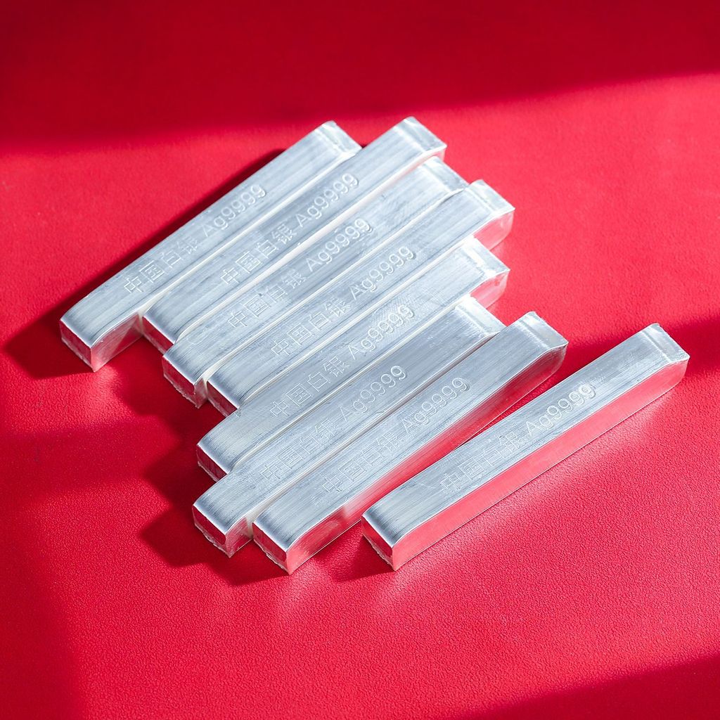 Cửa hàng cũ Jiufengxiang Ag999 Bạc Trung Quốc Bạc nguyên chất Đầu tư Bạc Thanh bạc Bạc Bạc Gạch bạc 