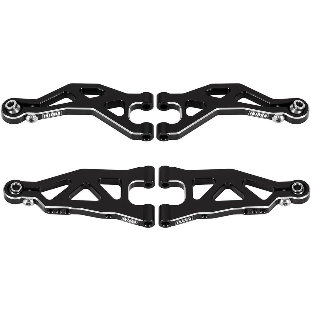 INJORA Nhôm Phía Trước Trên Và Phía Trước Hạ Tay Treo Cho 1 / 16 ARRMA Mojave GROM Losi 1 / 12 Nasca