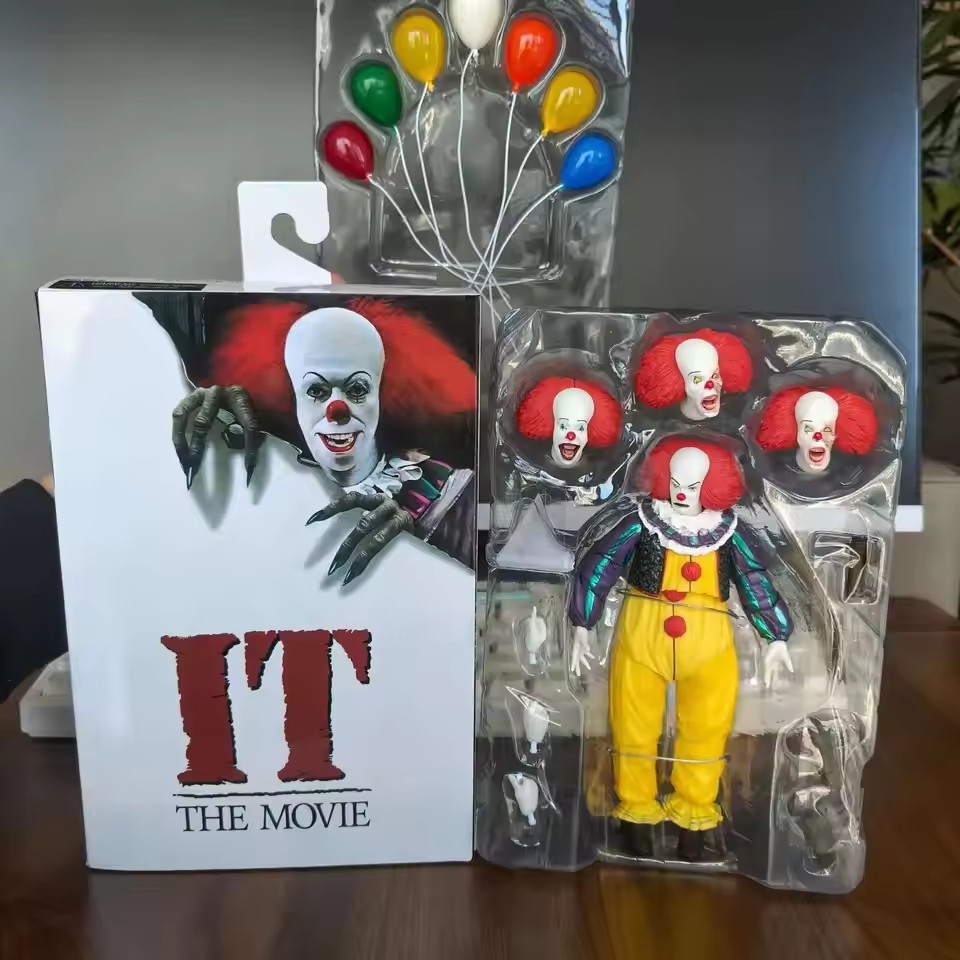 NECA Phiên bản 1990 của Stephen King 's IT the Movie Clown Pennywise Nhân vật hành động