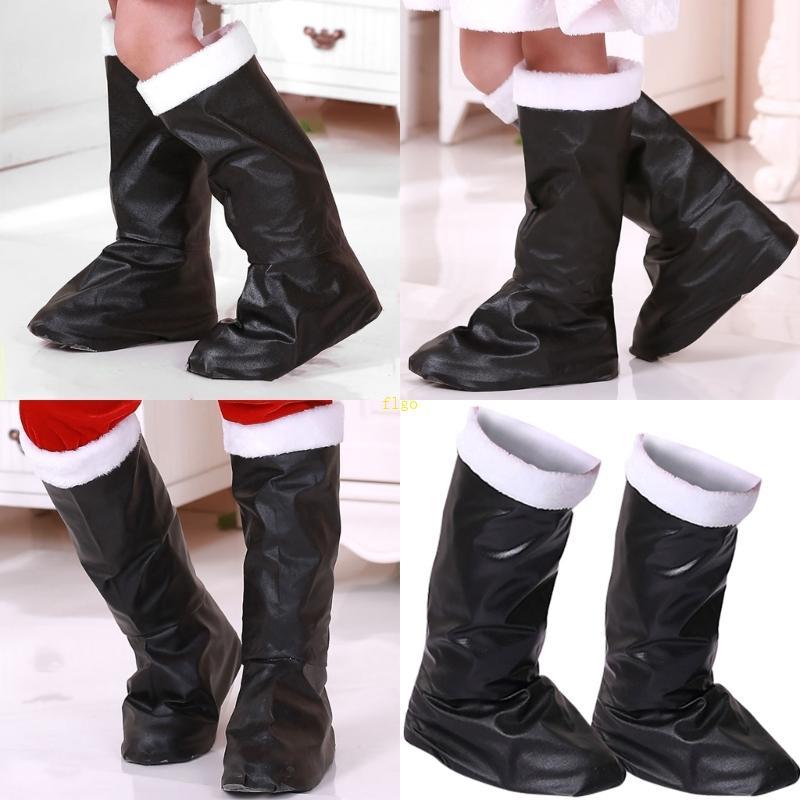 Flgo Da PU Giày Ông Già Noel Giày Giáng Sinh Người Lớn Giáng Sinh Ông Già Noel Boot