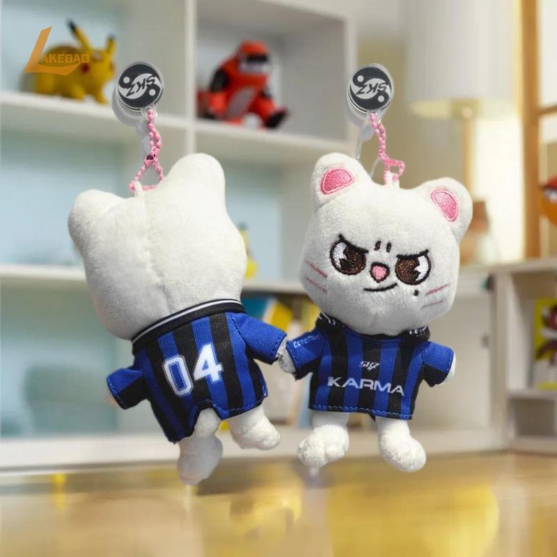 [LAKEBAO] Móc khóa sang trọng sang trọng Evil Emotion Style Móc khóa Đồ chơi sang trọng Seoul FM Wee