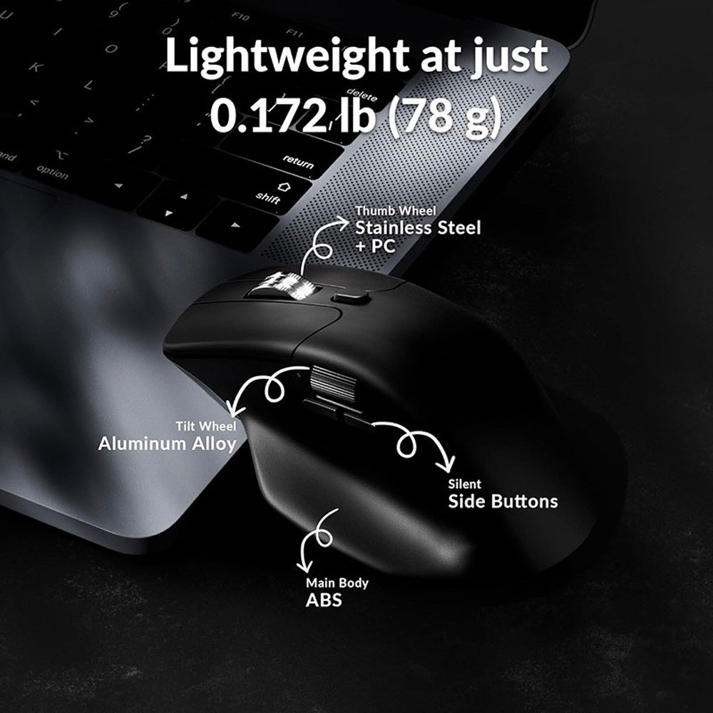 Chuột không dây Keychron M6 Wireless Silent Pixart 3311 - Hàng Chính Hãng | BigBuy360 - bigbuy360.vn