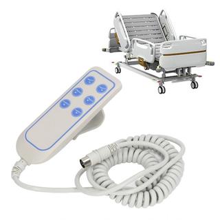 allnew365-VN Bộ Điều Khiển Giường Nâng Điện PVC IP66 Ghế chống mài mòn Điều khiển tay cho bệnh viện (8 Pin) Thiết kế móc thực tế Nút hình ảnh rõ ràng Được sử dụng rộng rãi trong Nhà thông minh