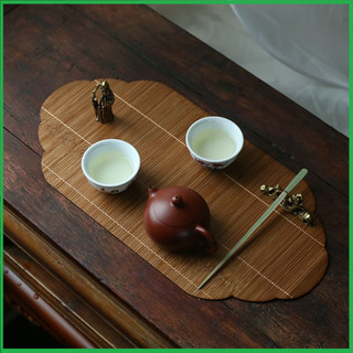  Chiếu Trải Bàn Trà Đạo Bằng Tre Thảm Trải Bàn Trà 