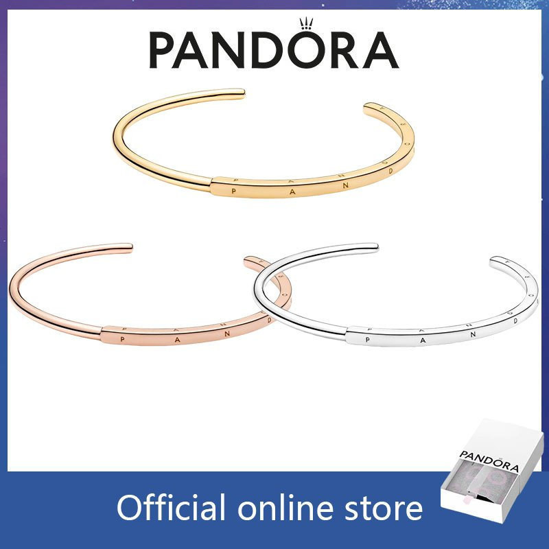 Trang sức bạc Pandora 925 Sterling Silver: Vòng cổ và vòng tay Logo