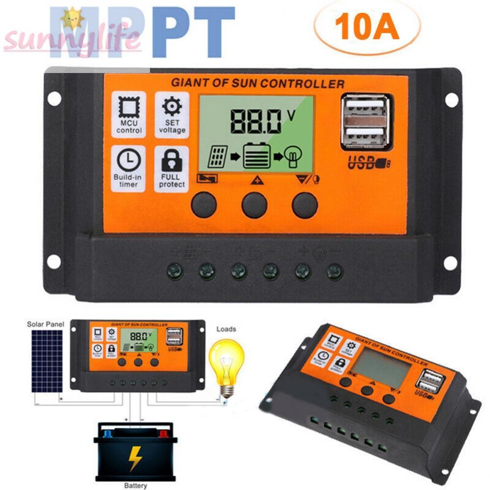 【Spot goods】Efficient MPPT PWM Solar Charge Controller for Maximum Solar Energy Utilization