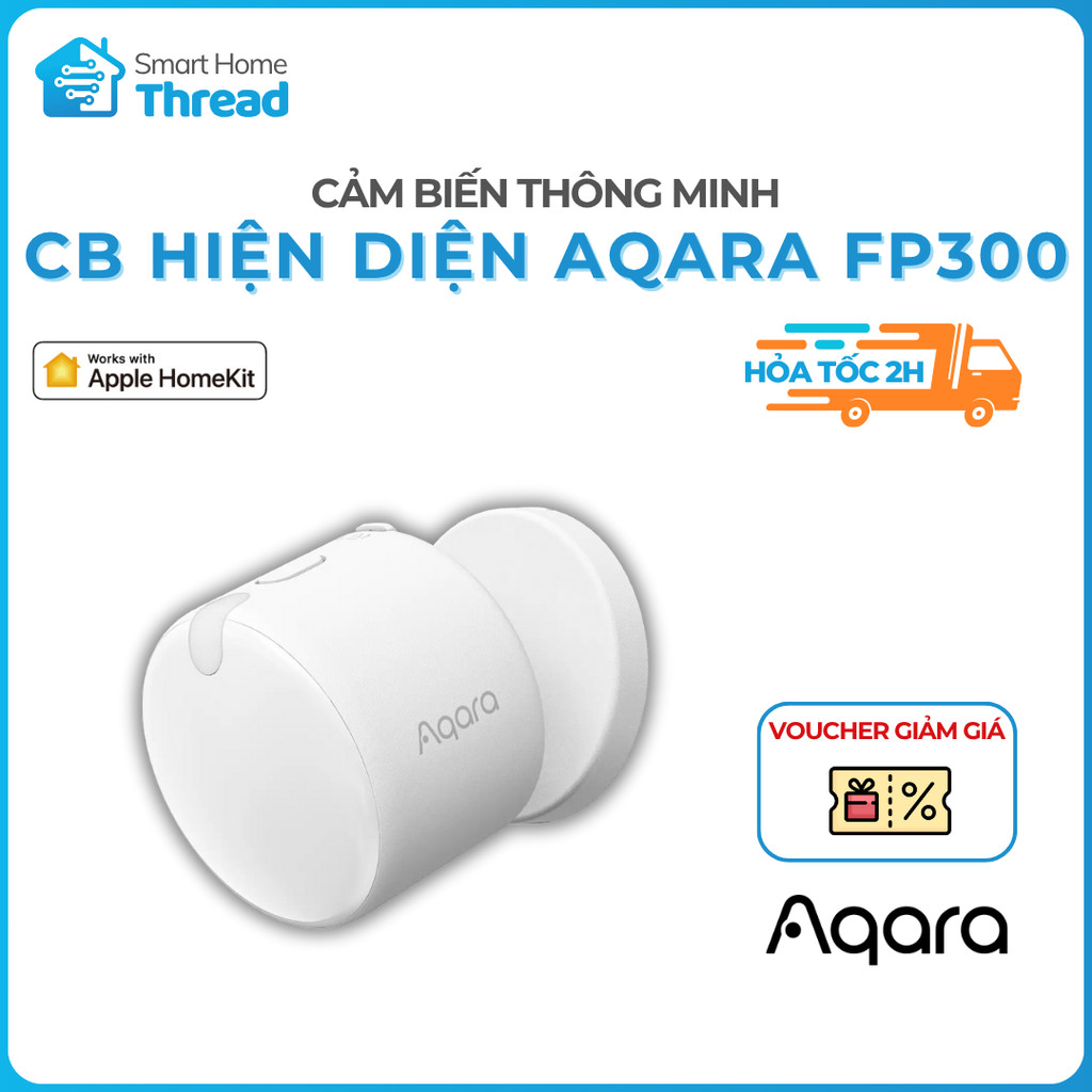 Aqara FP300 - Cảm Biến Hiện Diện Thông Minh Hoạt Động Với Pin CR2450, Zigbee Bluetooth Thread (Matte
