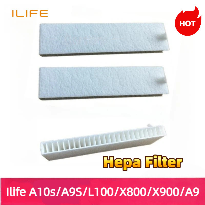 Ilife A10s A9S L100 X800 X900 A9 Robot Hút Bụi Phụ Kiện Hepa Lọc Phụ Kiện Dự Phòng