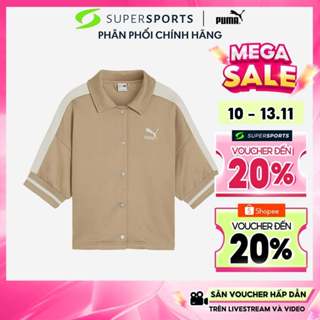  Áo Khoác Nữ Puma T7 For The Fanbase Track - Nâu  - 62434383 